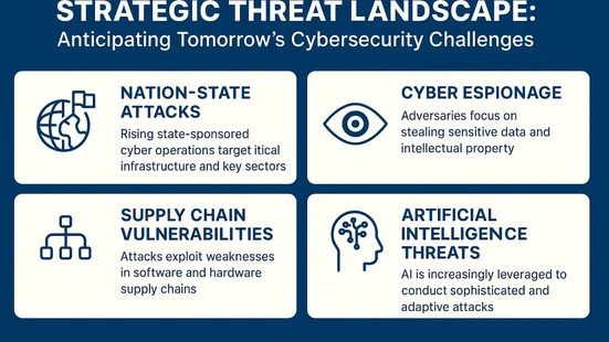 Strategic Threat Landscape: Anticipating Tomorrow’s Cybersecurity Challenges